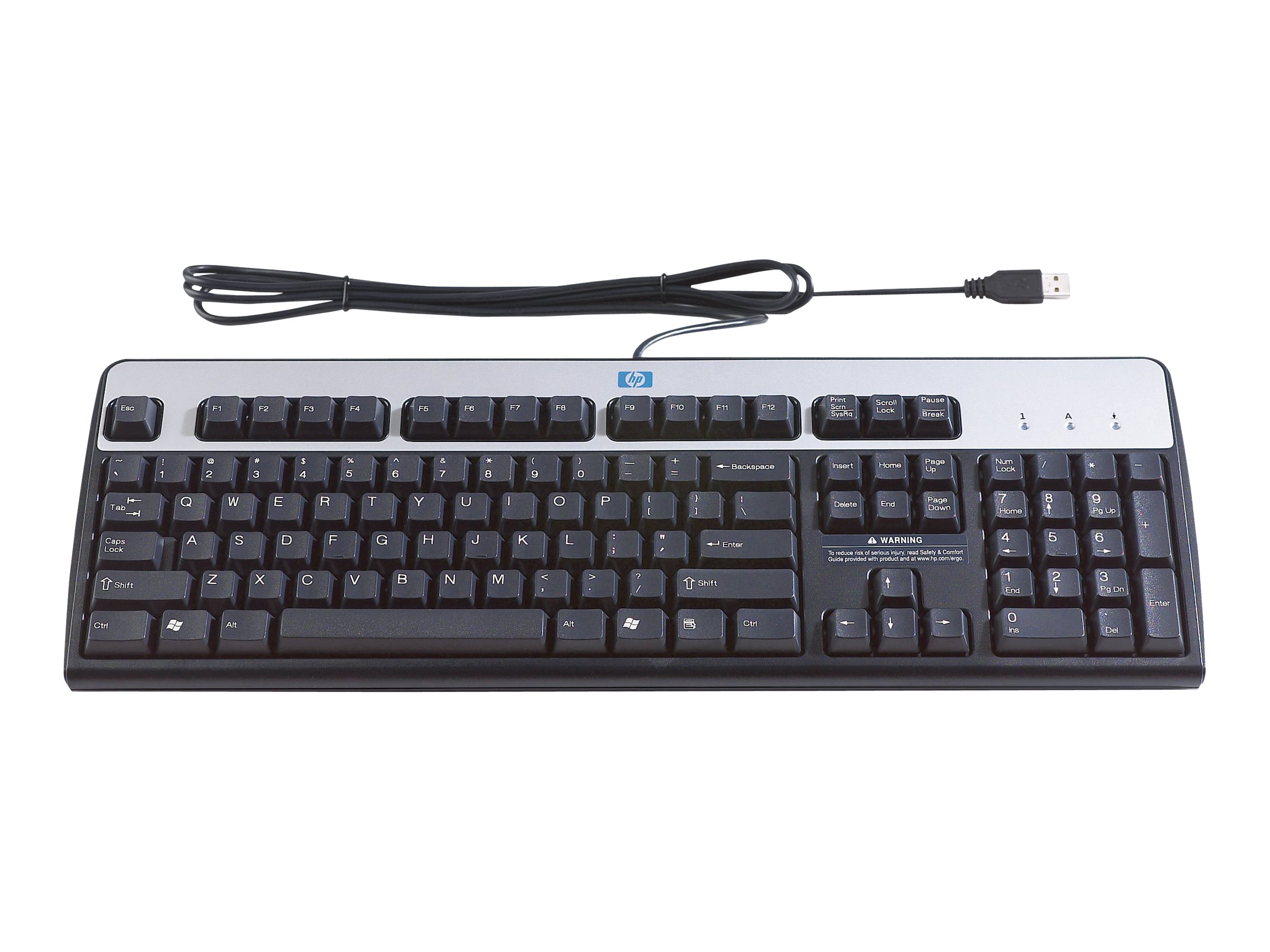 HP USB Standard Keyboard teclado