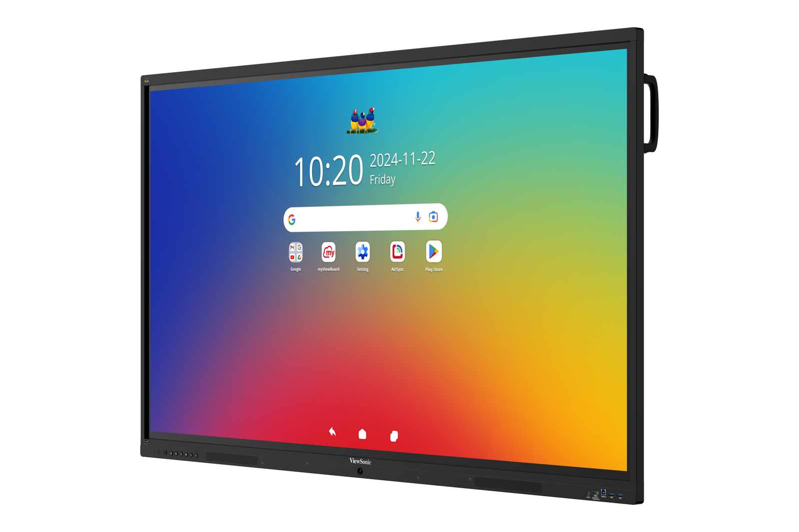 Viewsonic IFP 75IN 4K ANDROID 16 EDLA 64 pizarra blanca interactiva 190,5 cm (75) 3840 x 2160 Pixeles Pantalla t�ctil