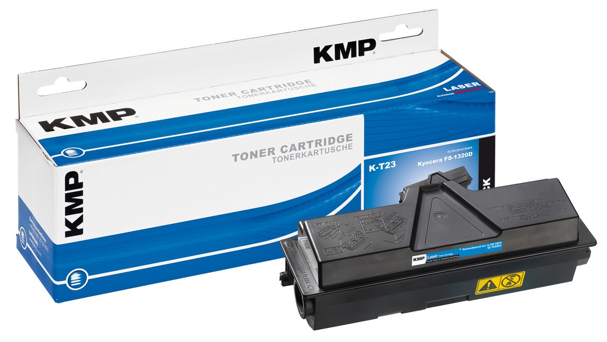 KMP K-T23 cartucho de tner 1 pieza(s) Negro