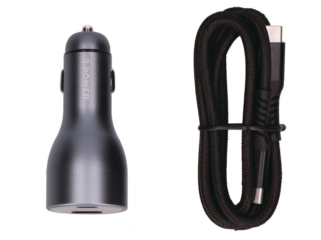 2-Power CUSB5011B mobile device charger Grey