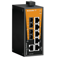 Weidm�ller IE-SW-BL08-6TX-2SC - Unmanaged - L2 - Fast Ethernet (10/100) - Vollduplex