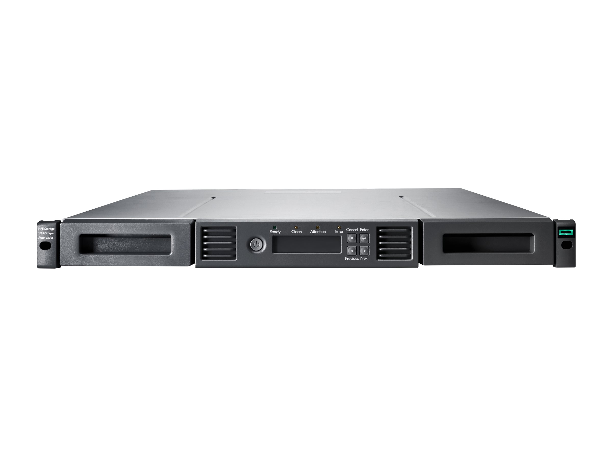 HPE Storage MSL 1/8 - Tape Autoloader - 144 TB / 360 TB - Steckpl�tze: 8 - LTO Ultrium (18 TB / 45 TB)