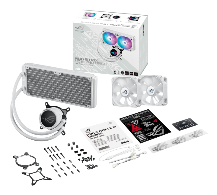 ASUS WAK ROG Strix LC III 240 ARGB White Edition