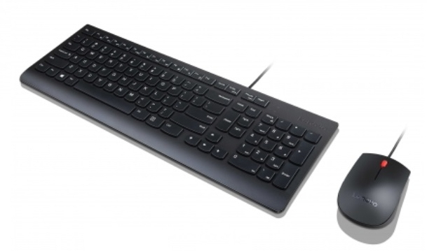 Lenovo Essential Wired Combo - Tastatur-und-Maus-Set - USB - Trkisch - fr 100e Chromebook (2nd Gen)