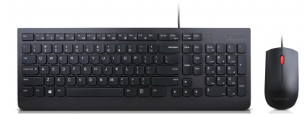 Lenovo Essential Wired Combo - Tastatur-und-Maus-Set - USB - Trkisch - fr 100e Chromebook (2nd Gen)