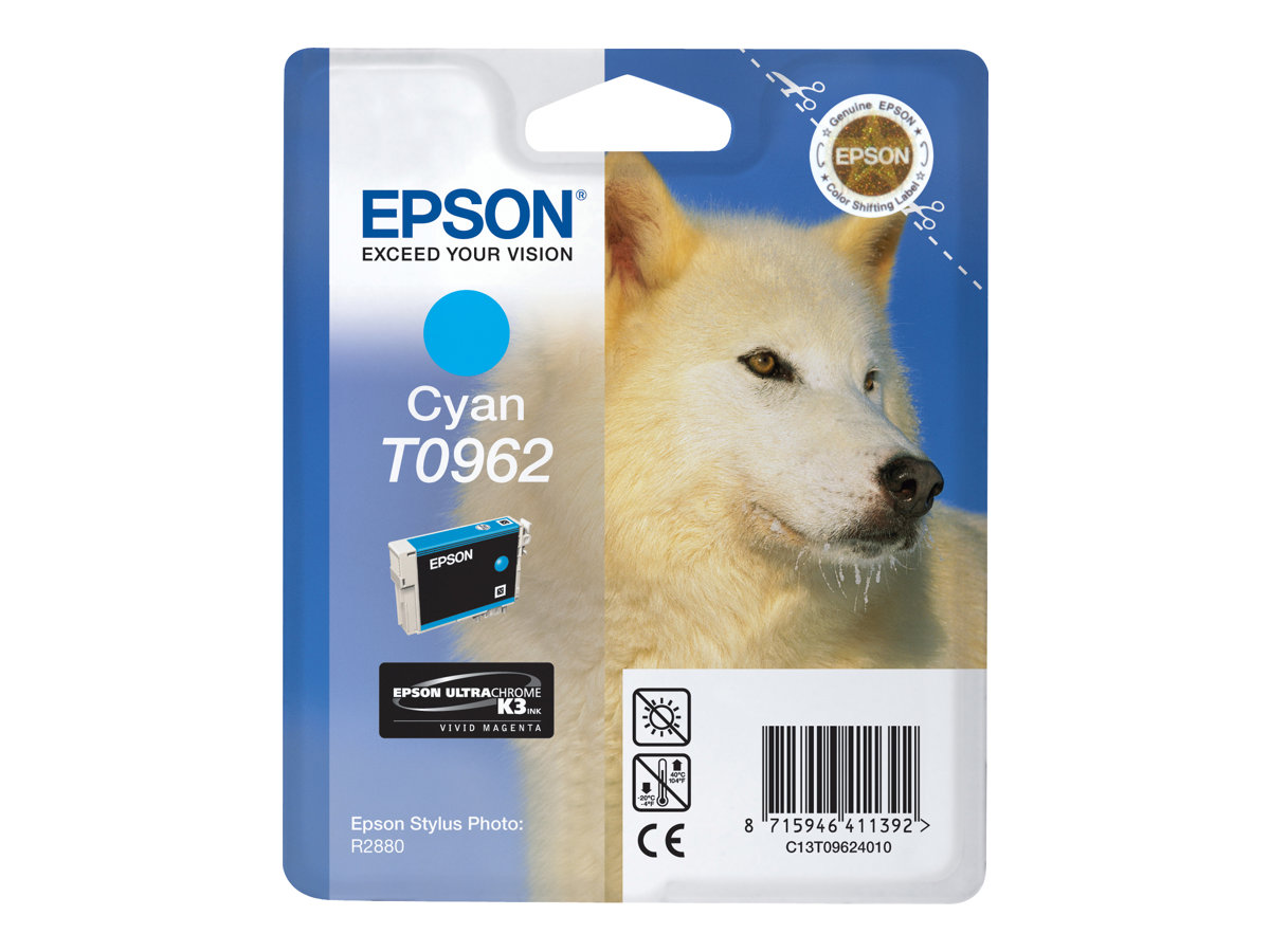 Epson T0962 - 11.4 ml - Cyan - Original - Blisterverpackung