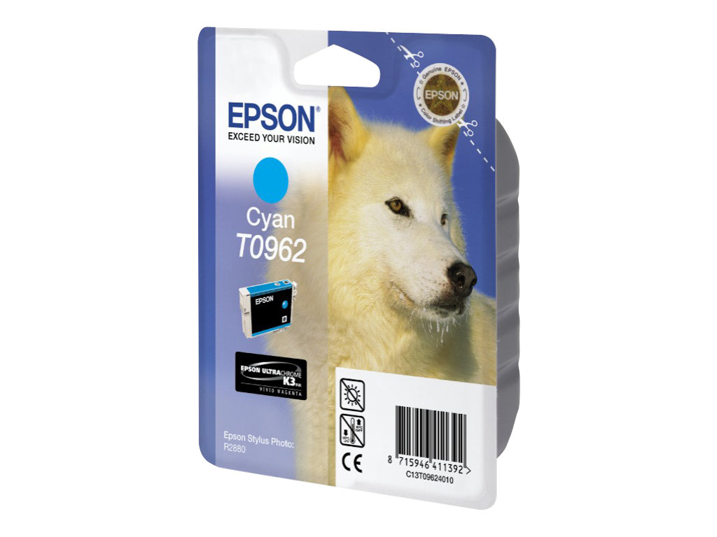 Epson T0962 - 11.4 ml - Cyan - Original - Blisterverpackung