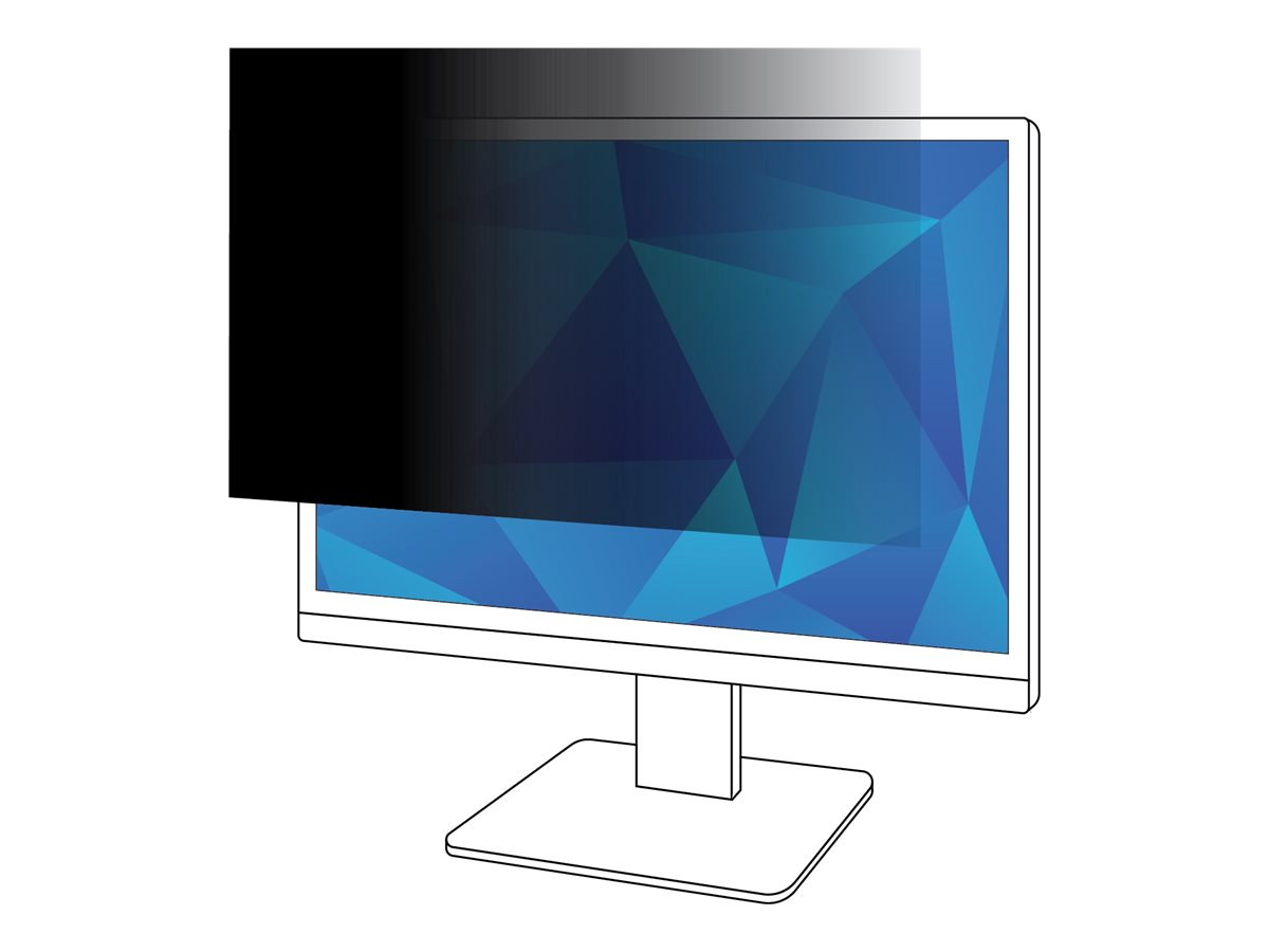 3M Filtre de confidentialit pour moniteur 25 po (635 mm), 16:9, PF250W9B