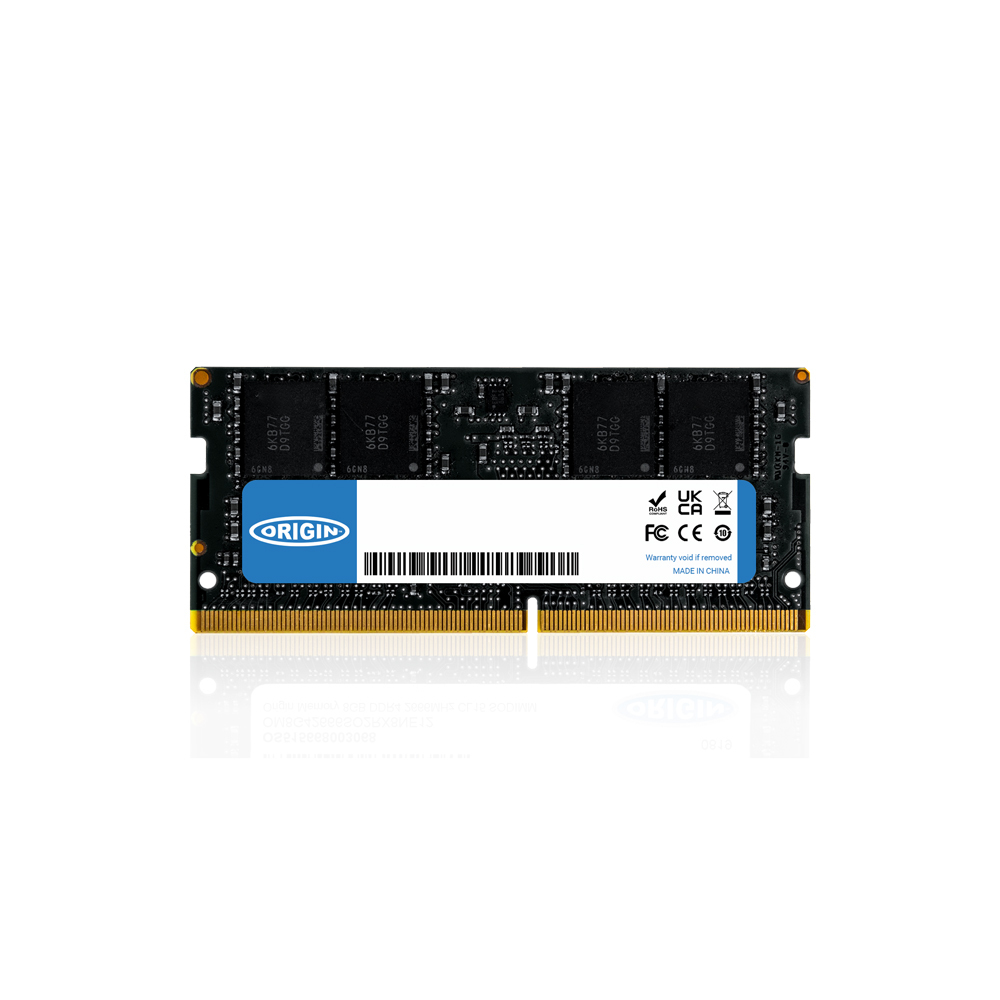 Origin Storage OM8G43200SO1RX16NE12 module de m�moire 8 Go 1 x 8 Go DDR4 260-pin SO-DIMM