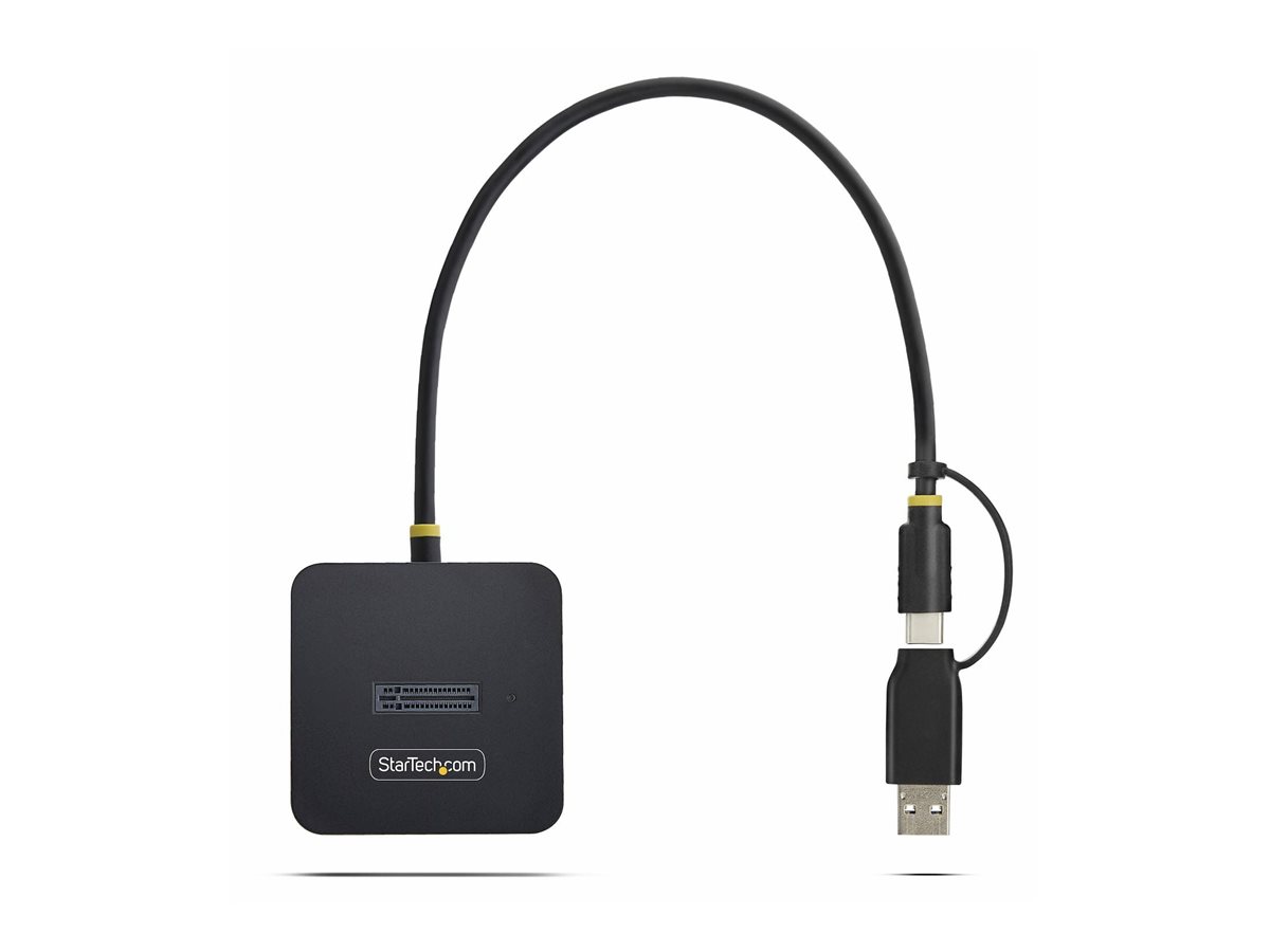StarTech.com Dock Adaptador USB-C/USB-A a NVMe M.2 - 10Gbps - Lector Externo para SSD NVMe M.2 - Sin Herramientas - B+M/M-Key