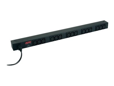APC RACK PDU BASIC ZERO U 10A 230V unidad de distribucin de energa (PDU) 15 salidas AC 0U Negro