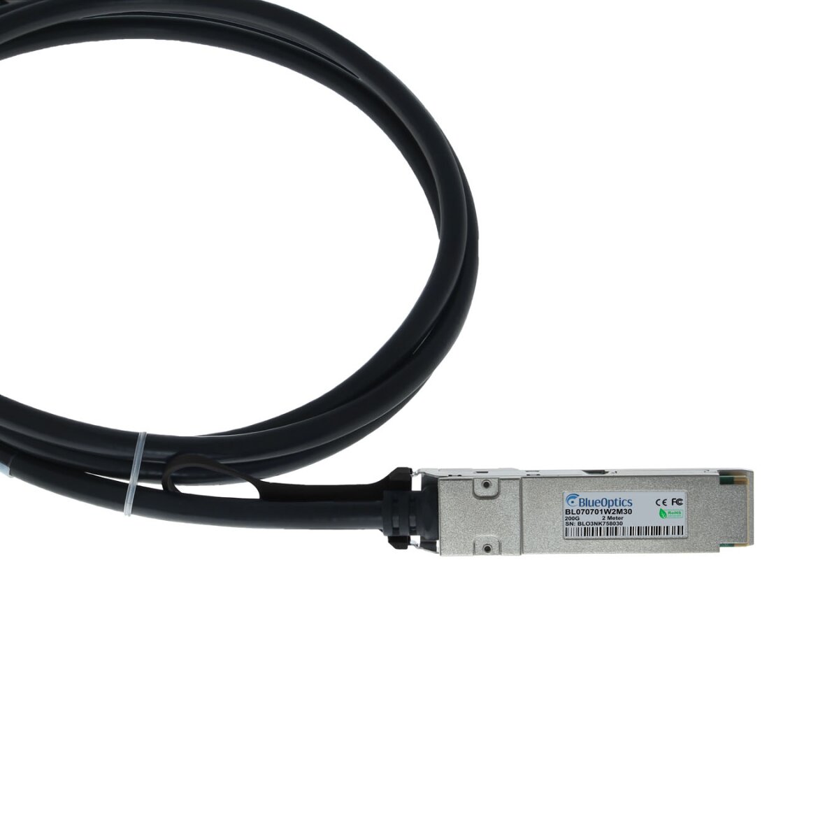 BlueOptics Supermicro CBL-NTWK-0956-QSFP56-1 QSFP56 Direct Attach Kabel, 200Gb/s,30AWG, 1 Meter