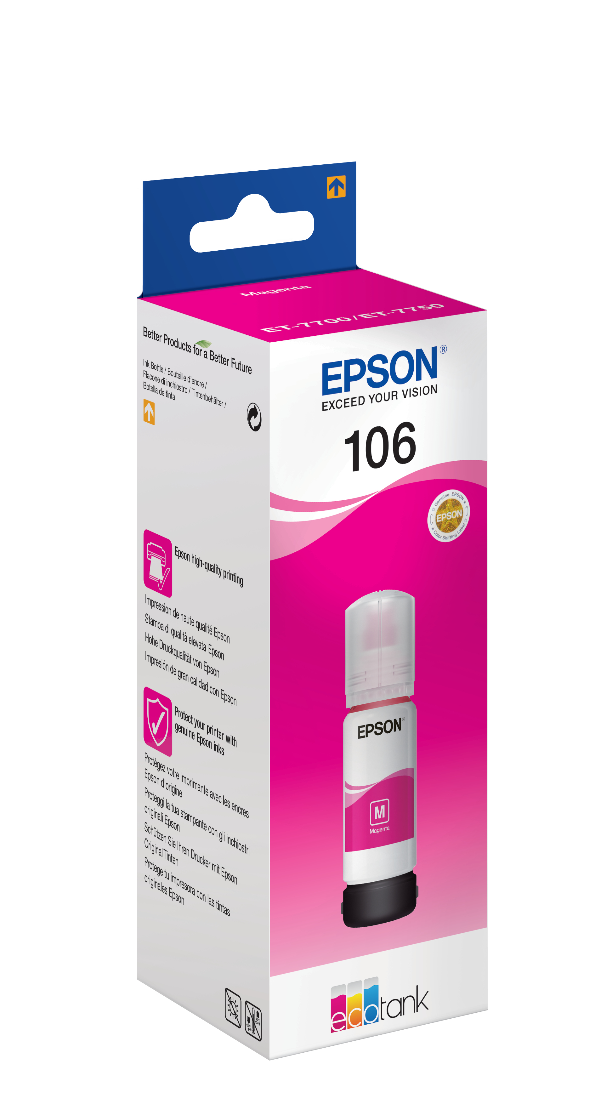 Epson 106 - 70 ml - Magenta - Original - Tintenbehlter