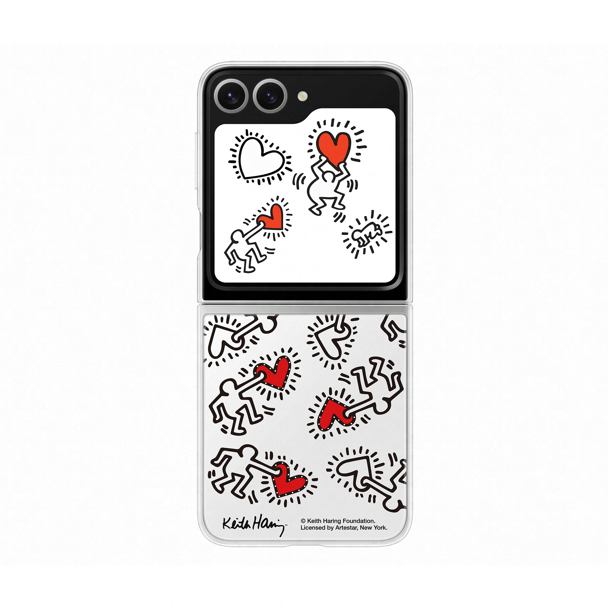 Samsung FlipSuit Case Keith Haring Card