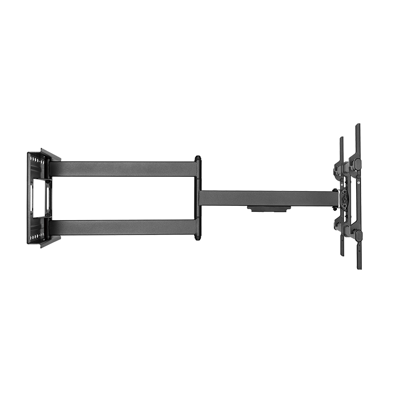 LogiLink Befestigungskit (Wandmontage) - full-motion - f�r LCD-TV / gekr�mmter LCD-TV - Stahl - Schwarz - Bildschirmgr��e: 109-203 cm (43-80)