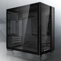 RAIJINTEK PAEAN Mini Mini-ITX Gehuse Tempered Glass - schwarz