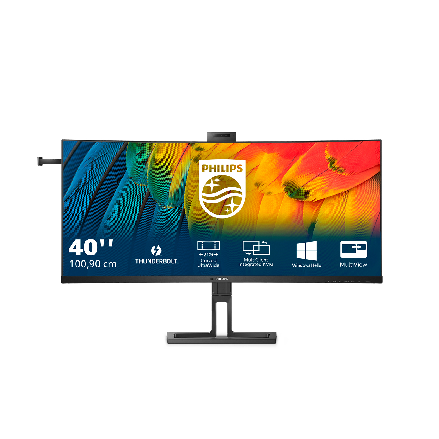 Philips 40B1U6903CH/00 Monitor PC 100,8 cm (39.7) 5120 x 2160 Pixel 5K Ultra HD LCD Nero