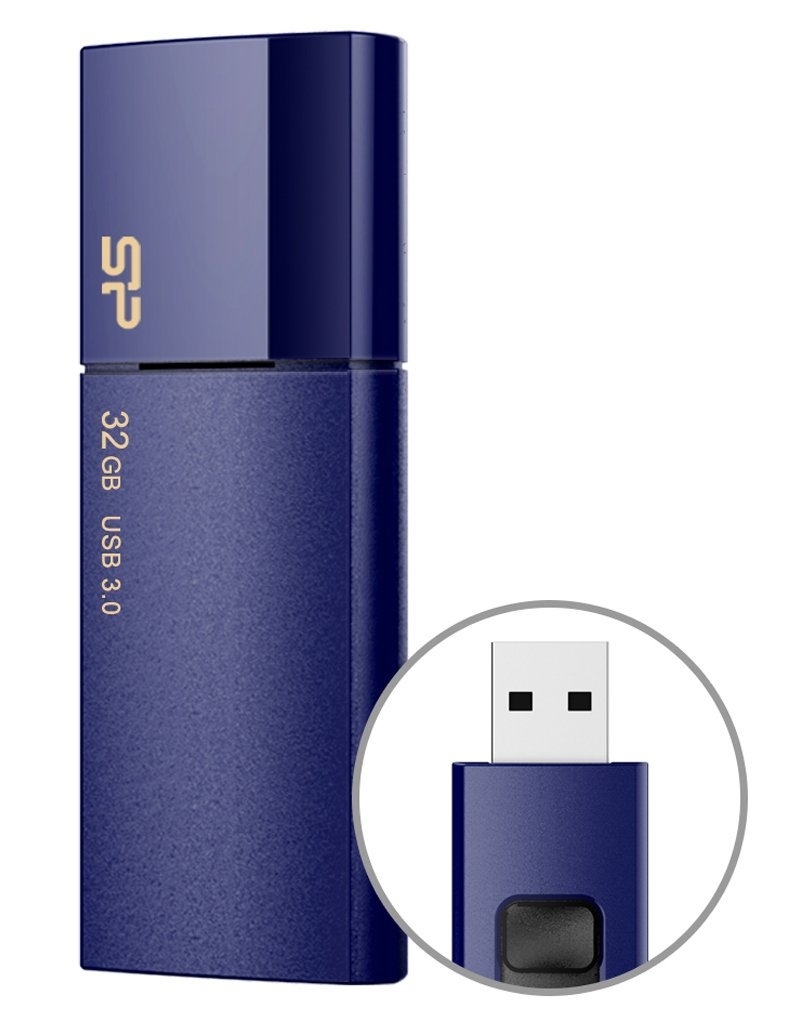 Silicon Power Blaze B05 lecteur USB flash 32 Go USB Type-A 3.2 Gen 1 (3.1 Gen 1) Bleu