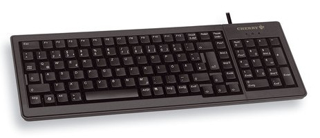 CHERRY G84-5200LCMCH-2 tastiera USB Svizzere Nero