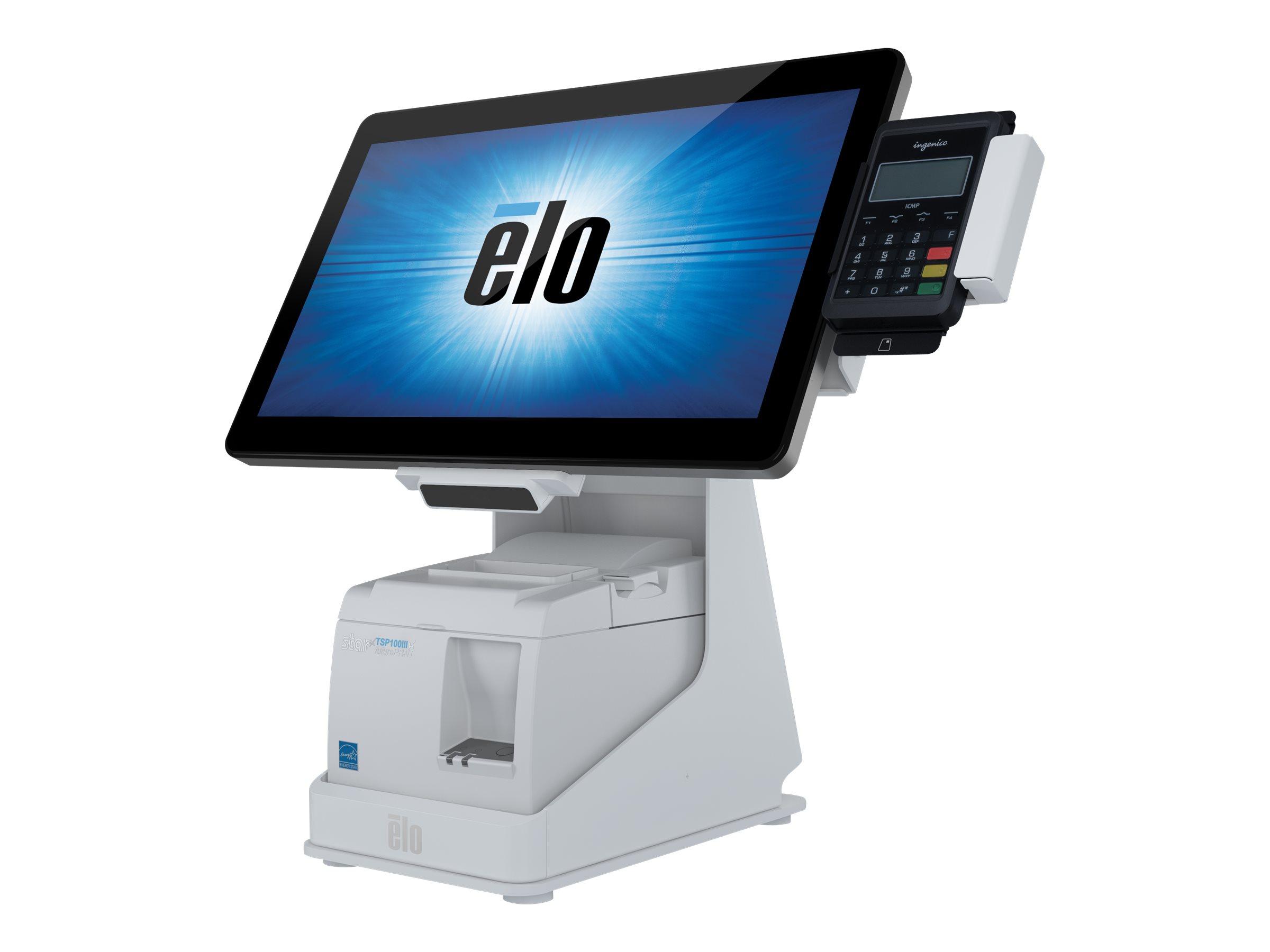 Elo Touch Solutions Elo mPOS Printer Stand - Drucker-/Monitorstnder (10,15)