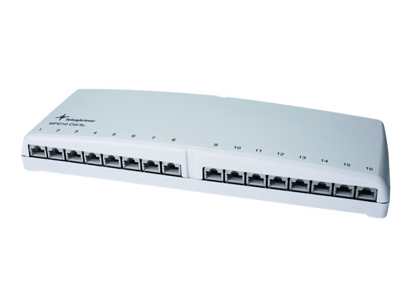 Teleg�rtner Karl G�rtner Teleg�rtner MPD16 K - Patch Panel - CAT 6a