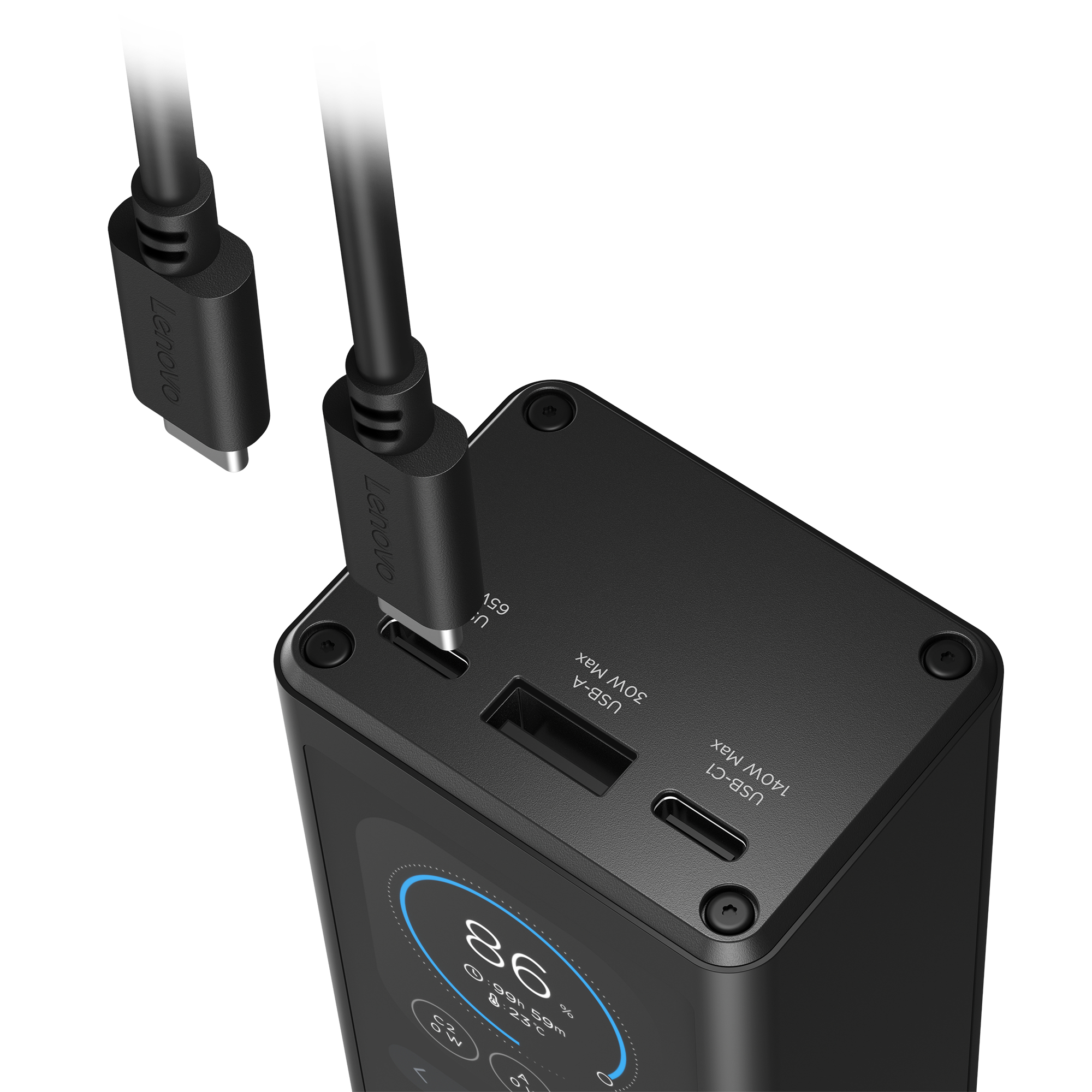 Lenovo 140W Smart Laptop Power Bank Lithium-Ion (Li-Ion) 20000 mAh Noir