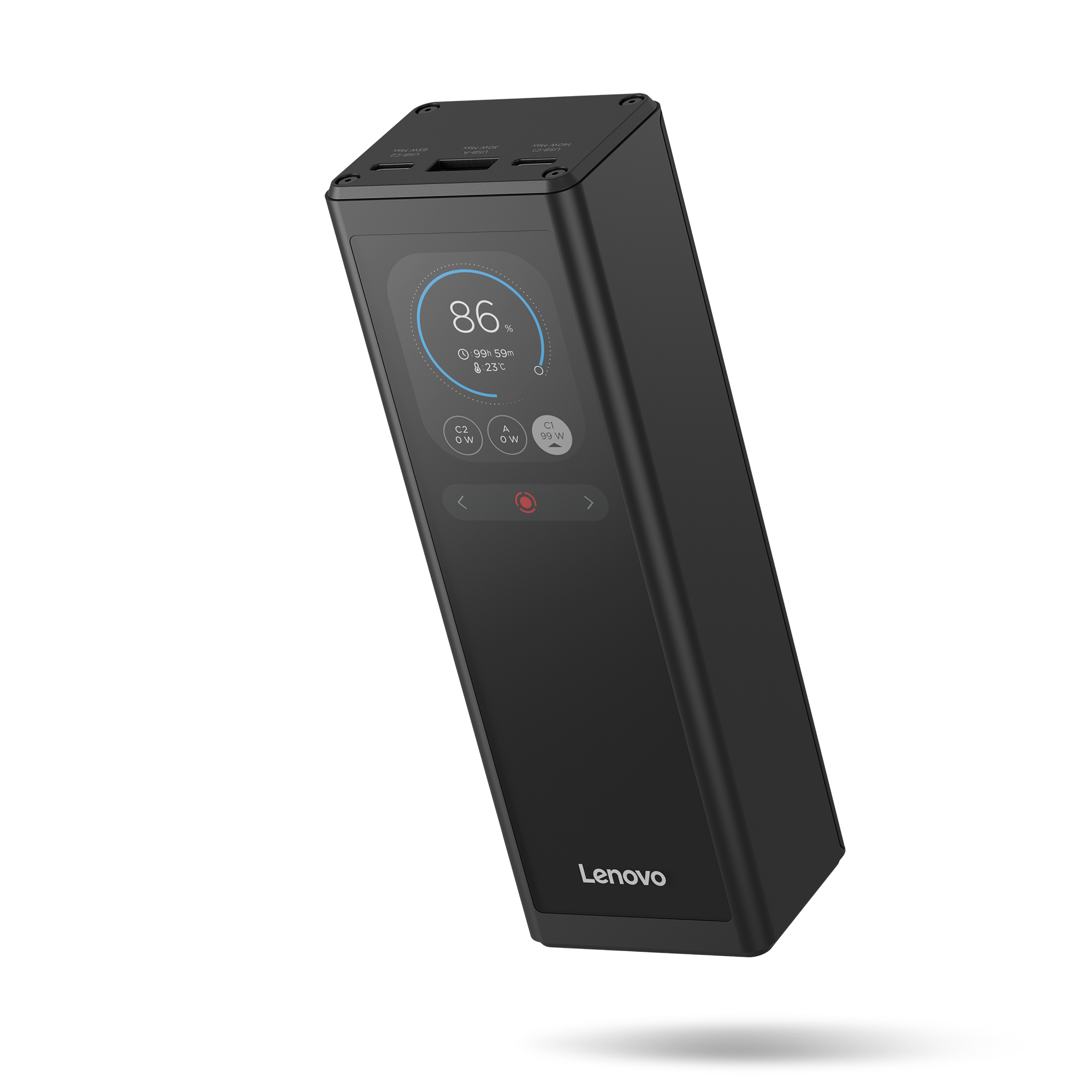 Lenovo 140W Smart Laptop Power Bank Lithium-Ion (Li-Ion) 20000 mAh Noir