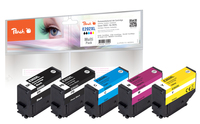 Peach PI200-773 cartouche dencre 5 pi�ce(s) Compatible Rendement �lev� (XL) Noir, Cyan, Magenta, Photo noire, Jaune