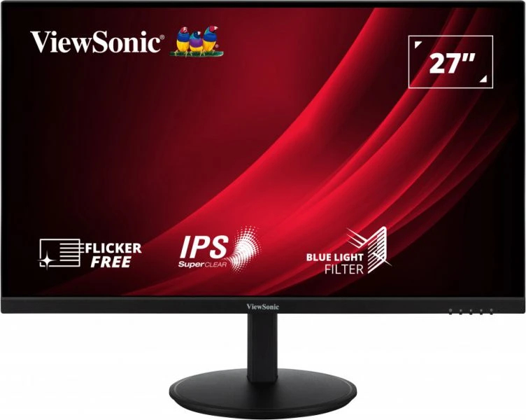Viewsonic VG Series VG2709-2K-MHD-2 pantalla para PC 68,6 cm (27) 2560 x 1440 Pixeles Quad HD LED Negro