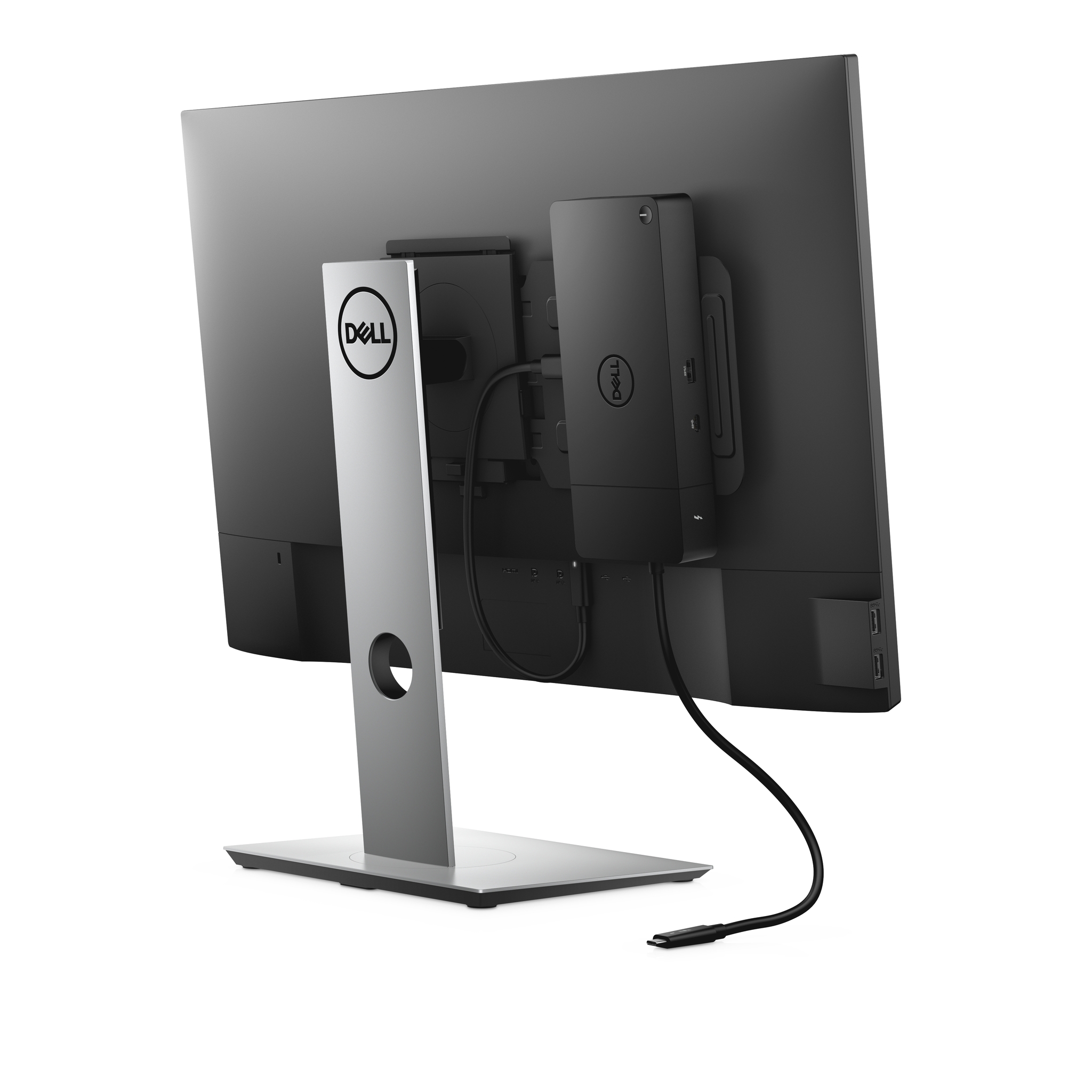 DELL WD19TBS-180W Avec fil USB 3.2 Gen 2 (3.1 Gen 2) Type-C Noir