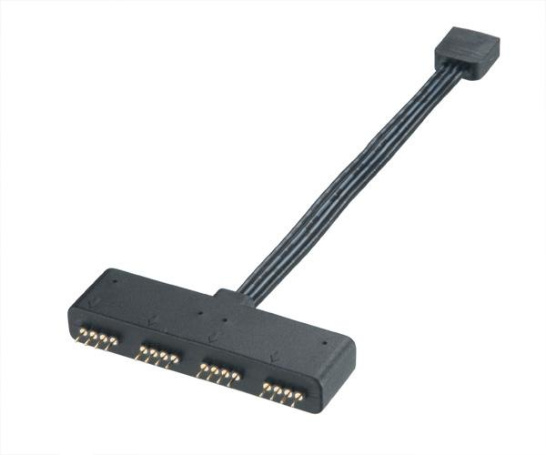 Akasa AK-CBLD02-10BK cable de alimentaci�n interna 0,1 m