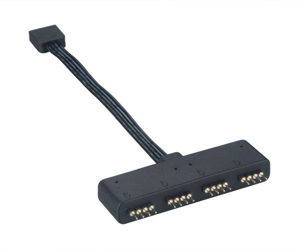 Akasa AK-CBLD02-10BK cable de alimentaci�n interna 0,1 m