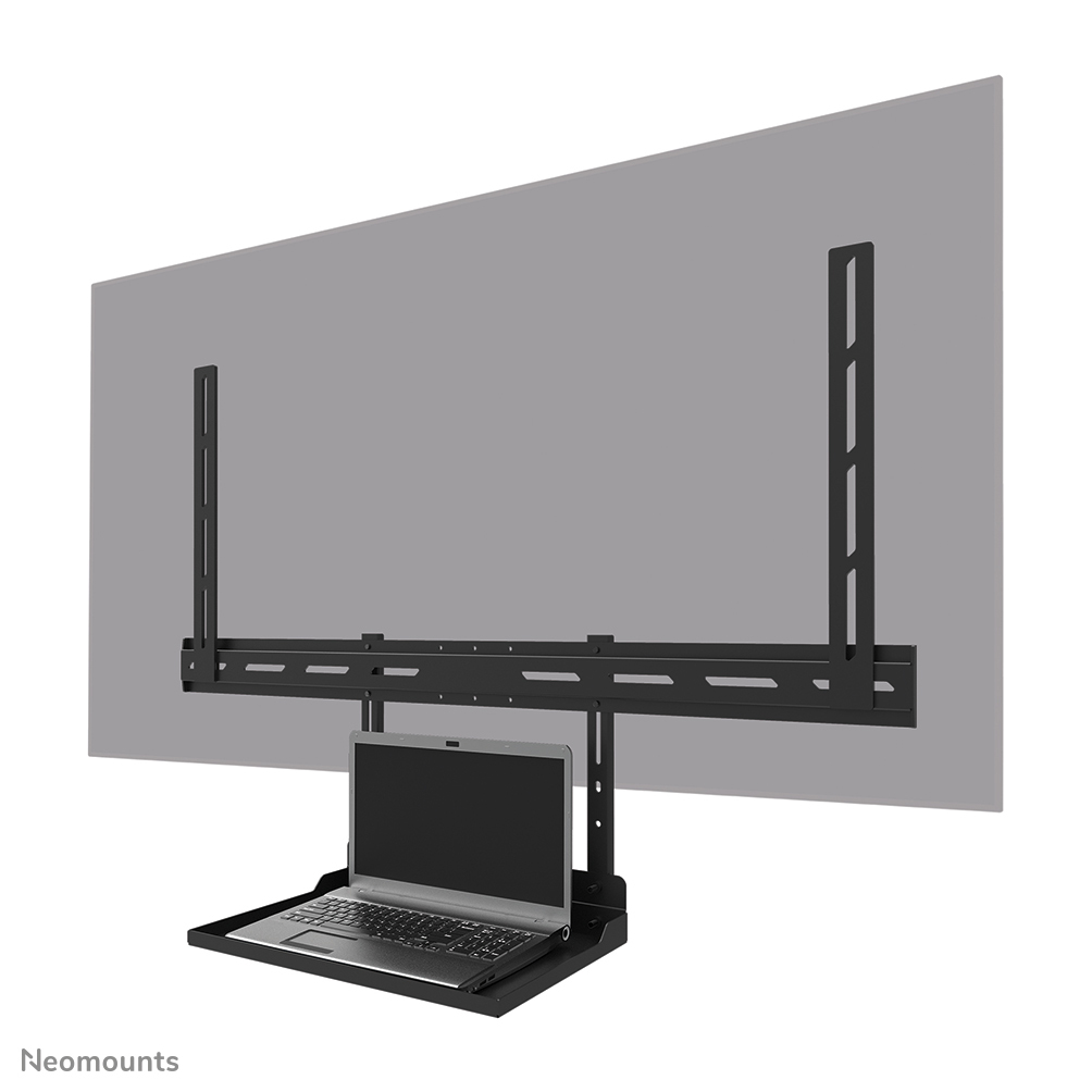 Neomounts AV45-500BL Laptop shelf kit 43-110 - VESA - max 2,5 kg - universal