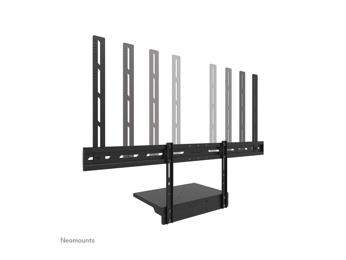 Neomounts AV45-500BL Laptop shelf kit 43-110 - VESA - max 2,5 kg - universal