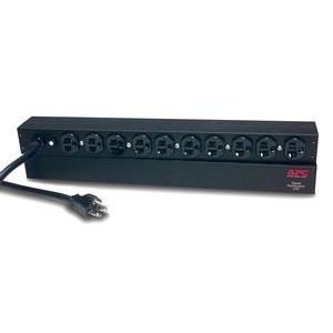 APC Rack PDU, Basic, 1U, 20A, 120V unidad de distribuci�n de energ�a (PDU) Negro