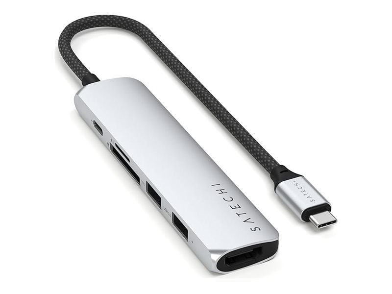 Satechi 6-in-1 - Dockingstation - USB-C 3.2 Gen 2