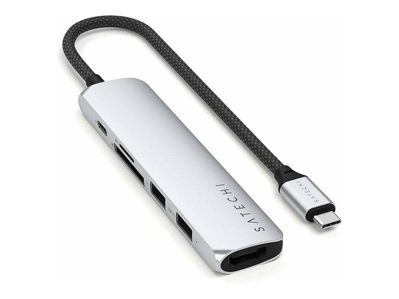Satechi 6-in-1 - Dockingstation - USB-C 3.2 Gen 2