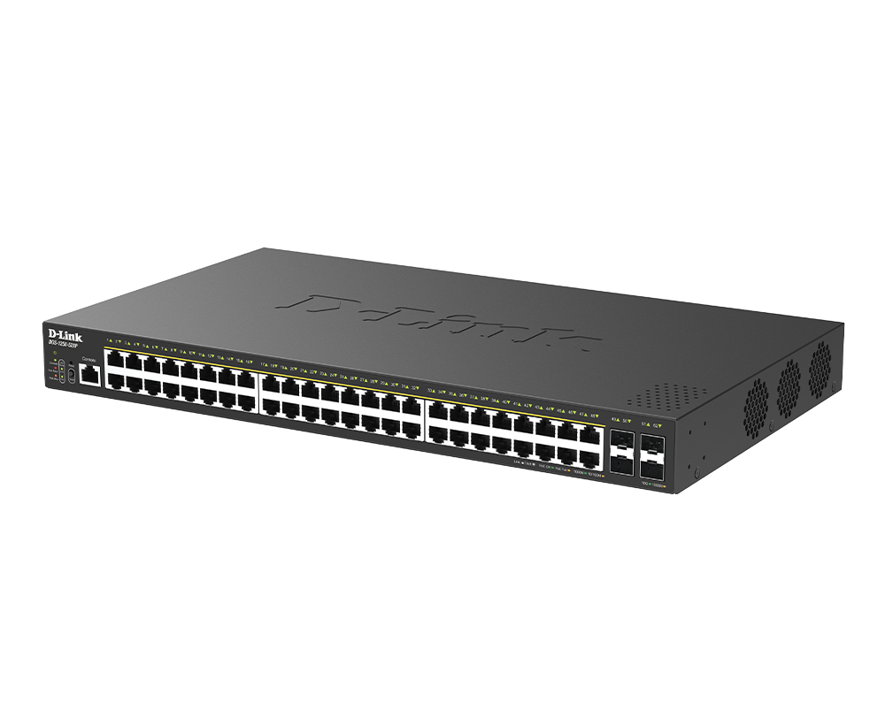 D-Link DGS 1250-52XP - Switch - L3 - Smart - 48 x 10/100/1000 (PoE)