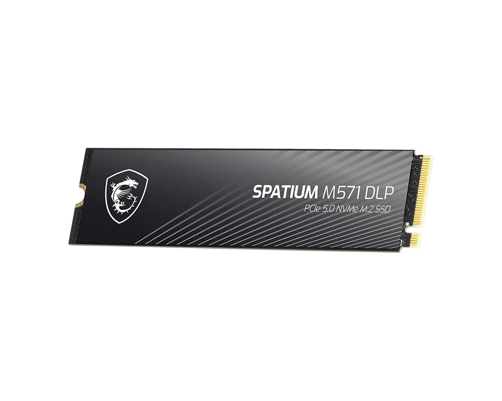 MSI SPATIUM M571 DLP PCIe 5.0 NVMe M.2 2TB PCI Express 5.0 3D NAND