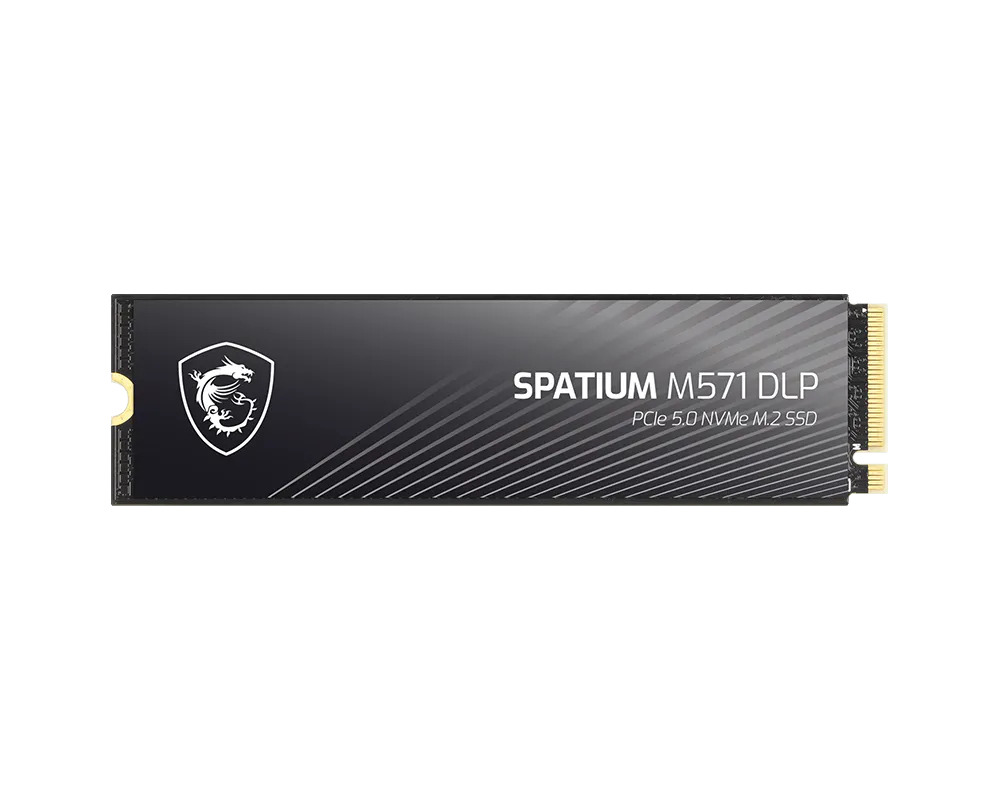 MSI SPATIUM M571 DLP PCIe 5.0 NVMe M.2 2TB PCI Express 5.0 3D NAND
