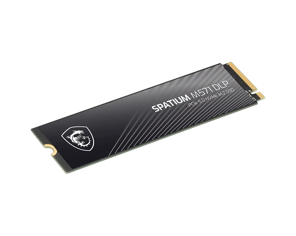 MSI SPATIUM M571 DLP PCIe 5.0 NVMe M.2 2TB PCI Express 5.0 3D NAND