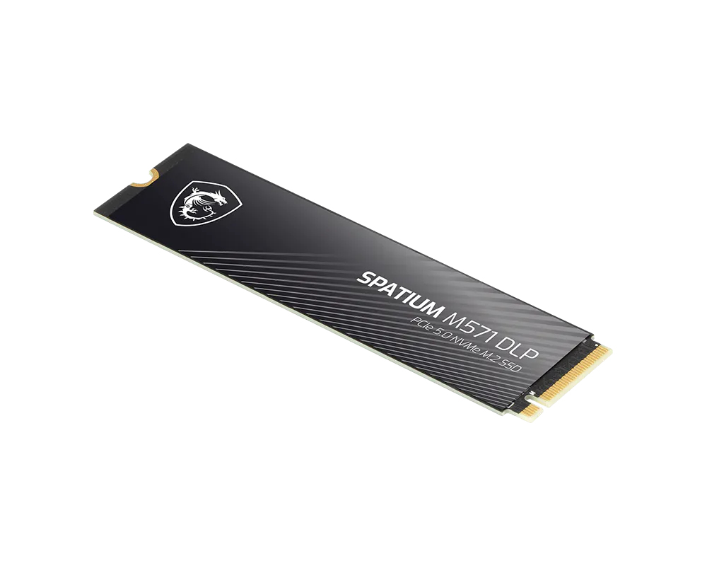MSI SPATIUM M571 DLP PCIe 5.0 NVMe M.2 2TB PCI Express 5.0 3D NAND