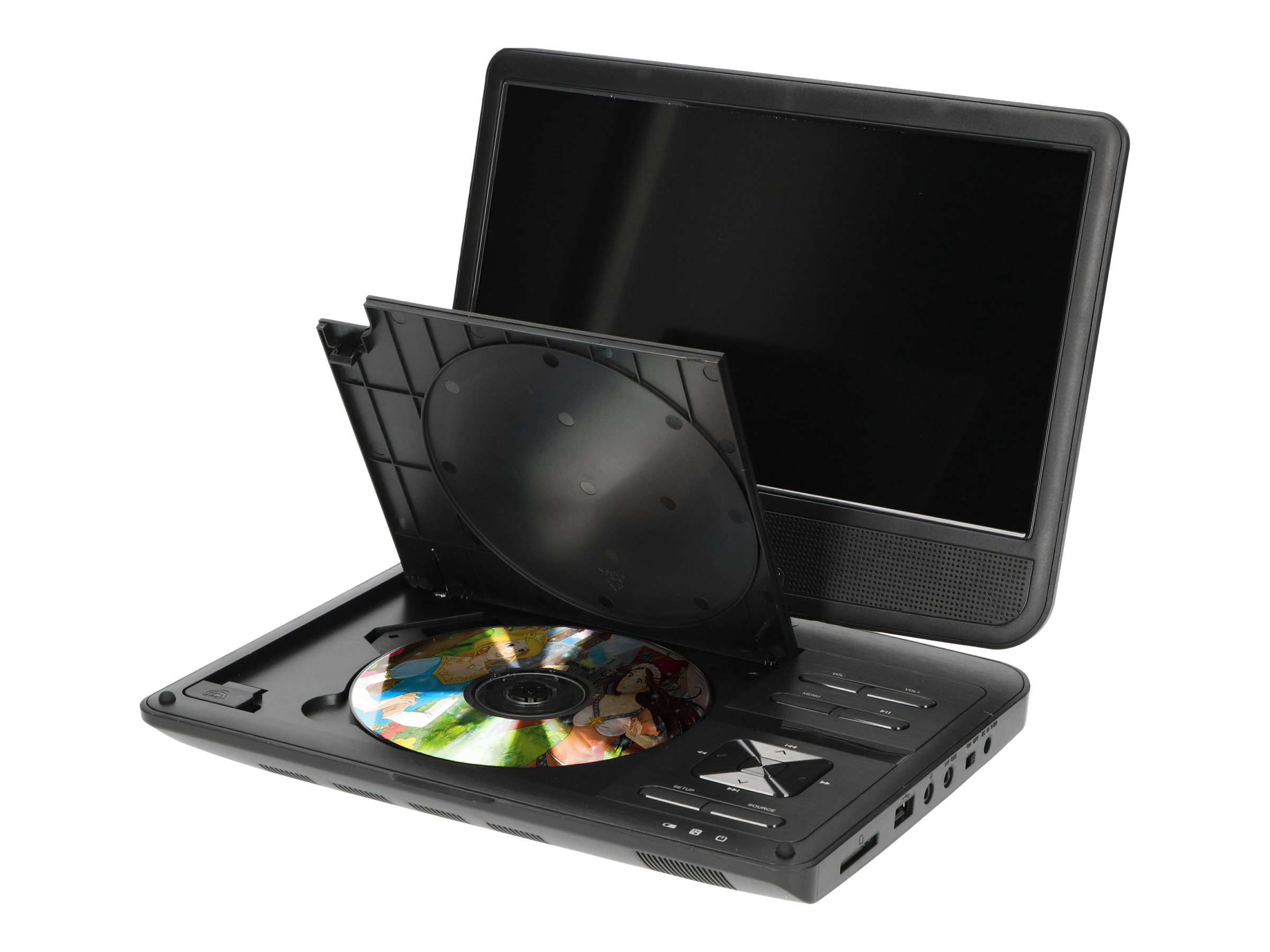 Lenco DVP-1010 - DVD-Player - tragbar -Anzeige: 25.5 cm (10)