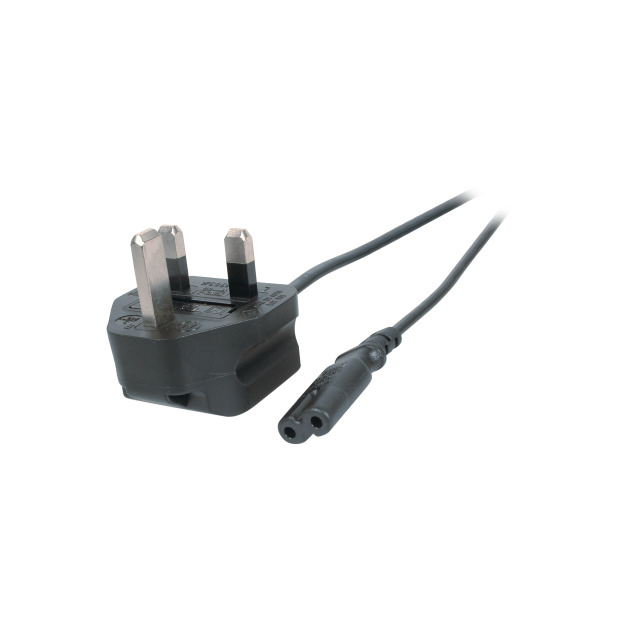 EFB Elektronik EK498.1,8 power cable Black 1.8 m BS 1363/A C7 coupler