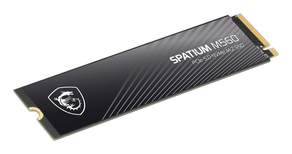 MSI SPATIUM M560 - SSD - 2 TB - intern - M.2 2280 - PCI Express 5.0 x4 (NVMe)