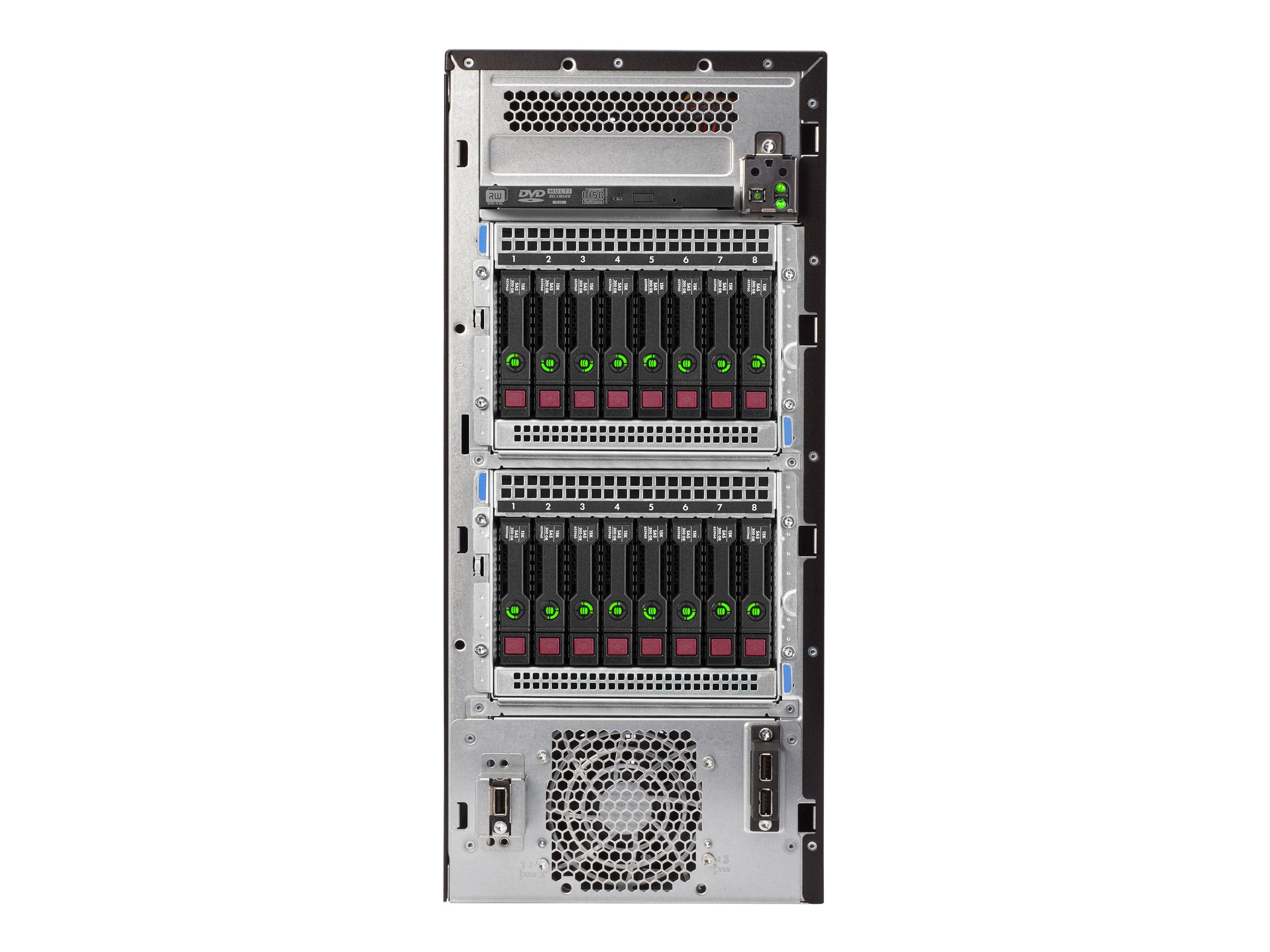 HPE ProLiant ML110 Gen10 serveur Tour (4.5U) Intel Xeon Bronze 3206R 1,9 GHz 16 Go DDR4-SDRAM 550 W