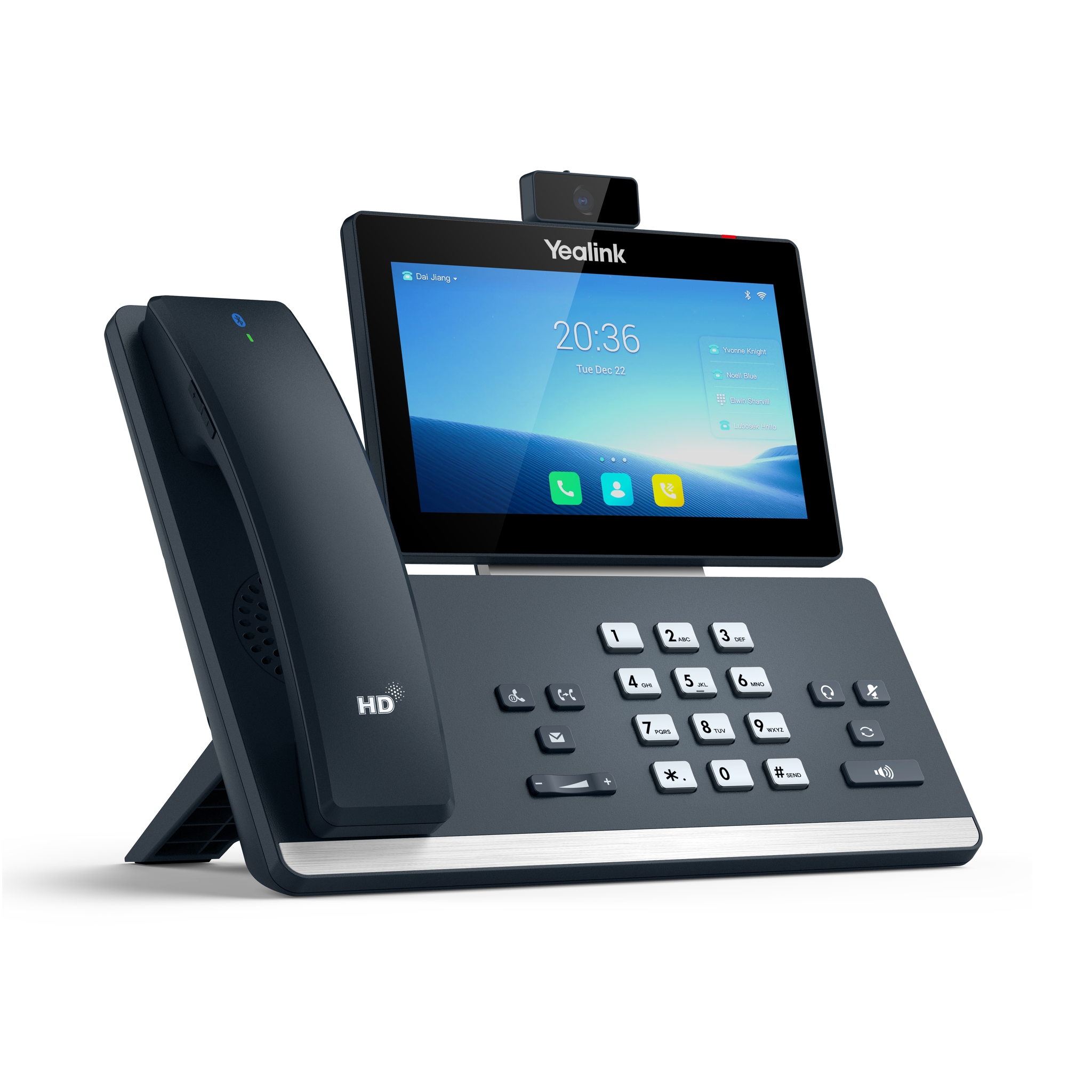 Yealink 1201606 tel�fono IP Gris LCD Wifi