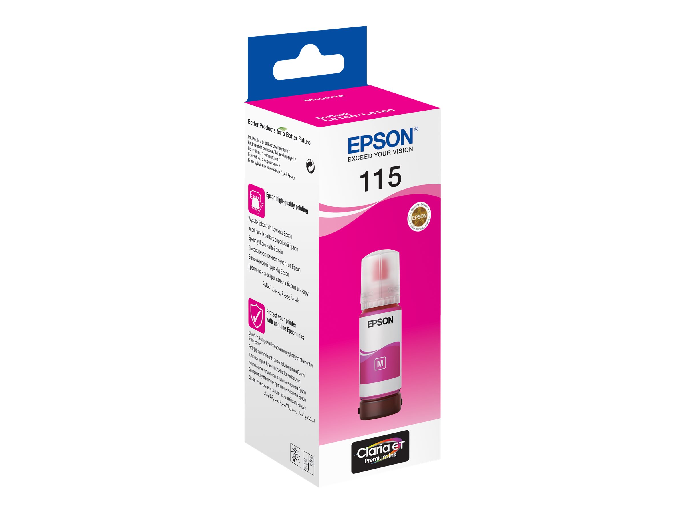 Epson 115 EcoTank cartuccia dinchiostro 1 pz Originale Magenta