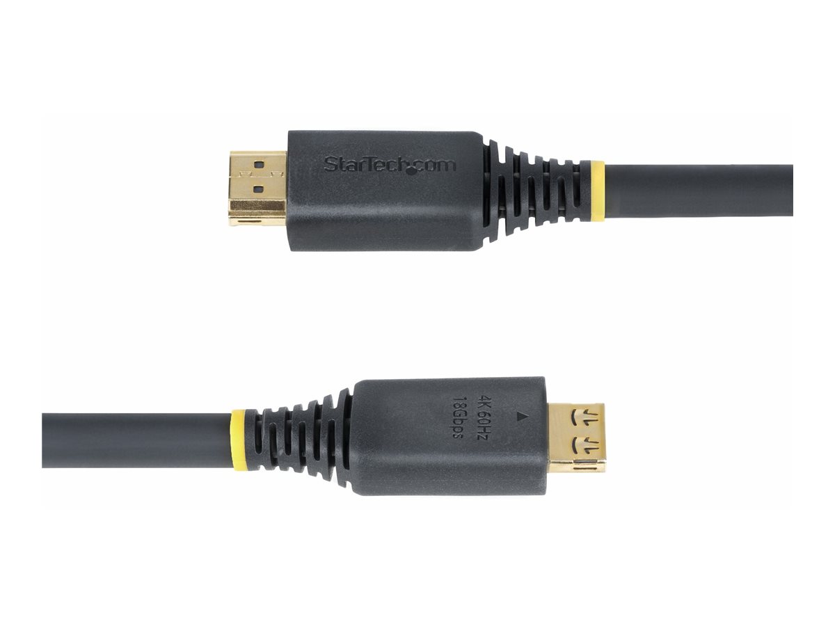 StarTech.com Cavo HDMI ad alta velocit� da 7 m con connettori a presa salda, 4K 60 Hz/1440p 144 Hz, HDR10/HDCP 2.2/ARC, 18 Gbps, cavo HDMI UHD per TV/monitor/display, rivestimento in TPE
