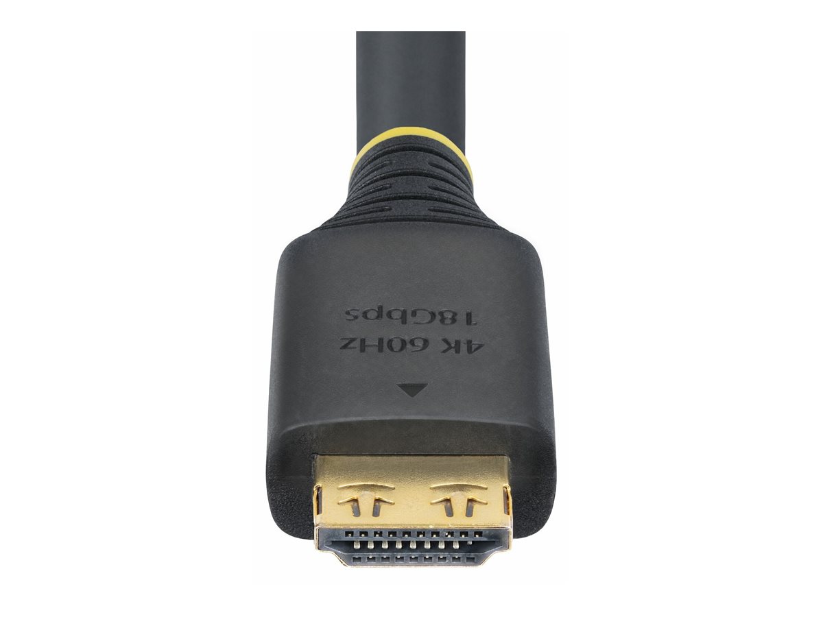 StarTech.com Cavo HDMI ad alta velocit� da 7 m con connettori a presa salda, 4K 60 Hz/1440p 144 Hz, HDR10/HDCP 2.2/ARC, 18 Gbps, cavo HDMI UHD per TV/monitor/display, rivestimento in TPE